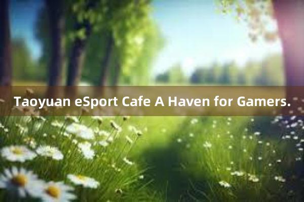 Taoyuan eSport Cafe A Haven for Gamers.