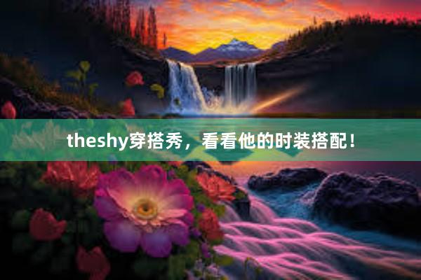 theshy穿搭秀，看看他的时装搭配！